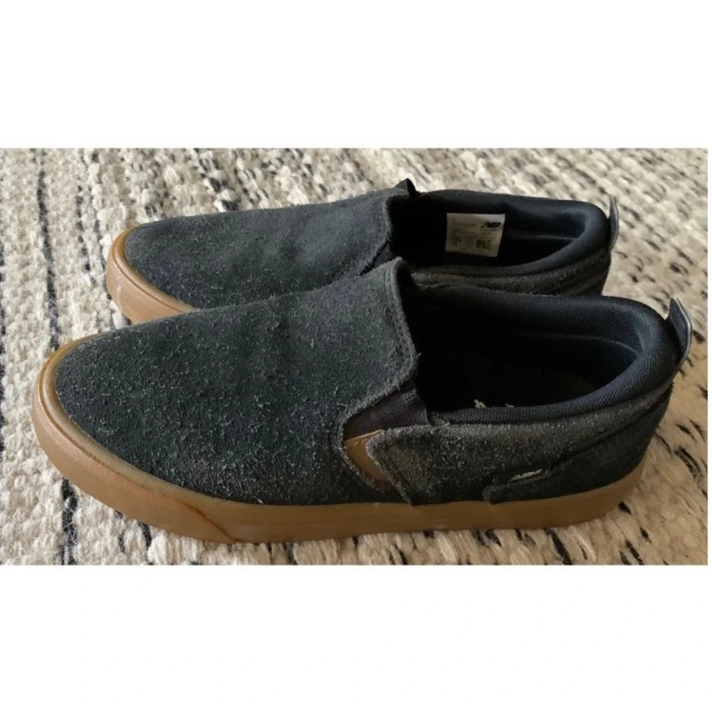 New Balance 306 Jamie Foy Slip On Black Gum Suede Skate Shoes Mens 5
